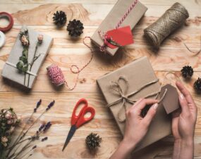 How to Wrap a Flat Gift